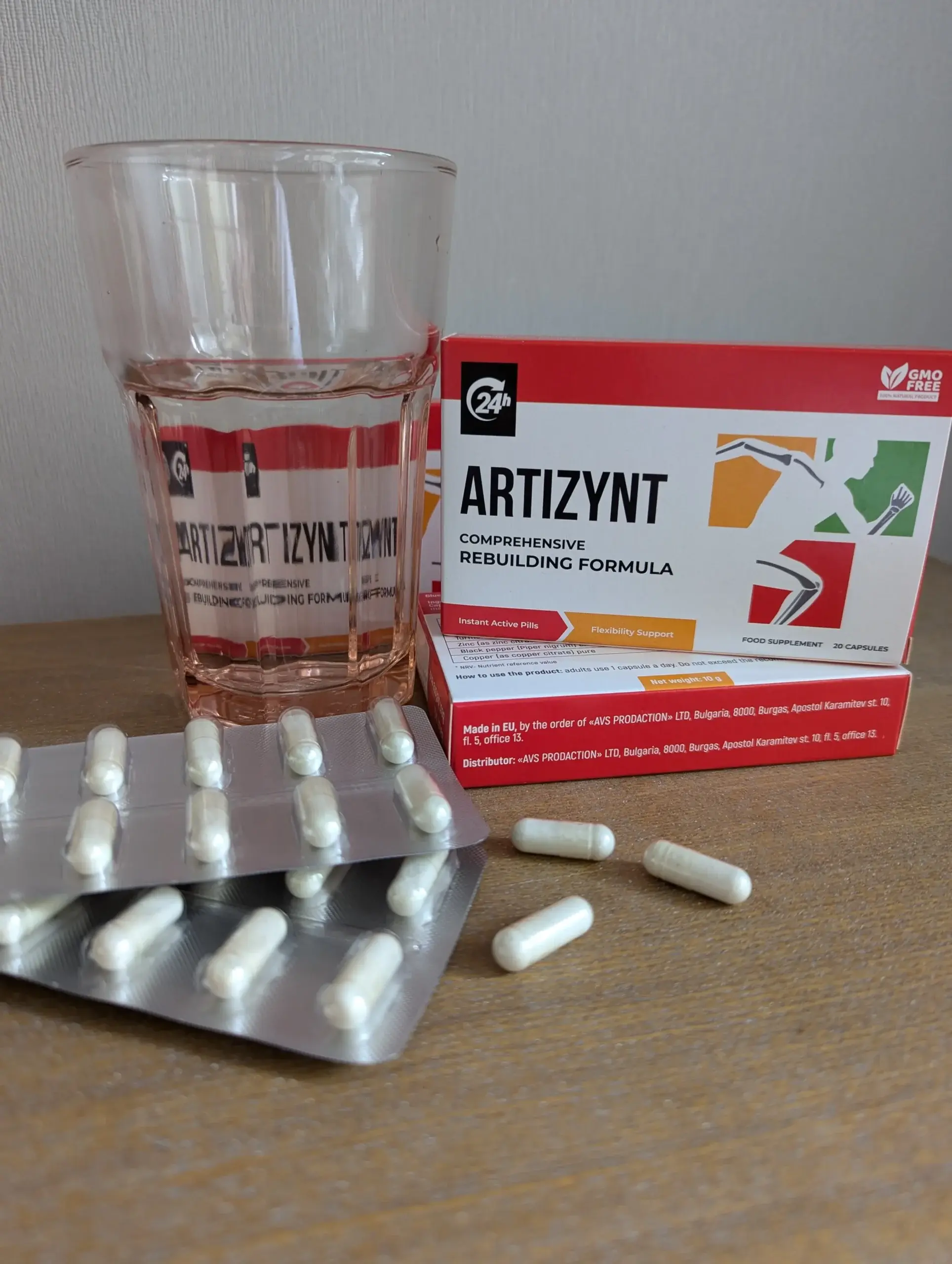 Paket mit ArtiZynt Produkt